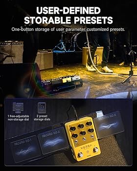 Amazon.com: Donner Guitar Reverb & Delay Pedal - 2 in 1 with
